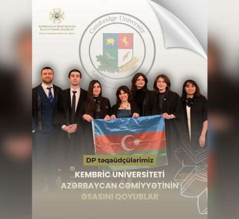 DP təqaüdçülərimiz Kembric Universiteti Azərbaycan Cəmiyyətinin əsasını qoyublar 
