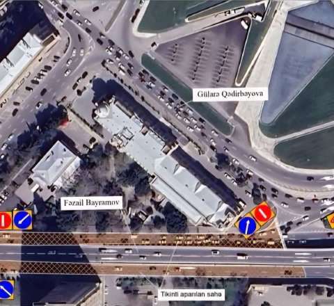 DİQQƏT: Bu küçələrdə nəqliyyatın hərəkəti məhdudlaşdırılacaq - SƏBƏB 