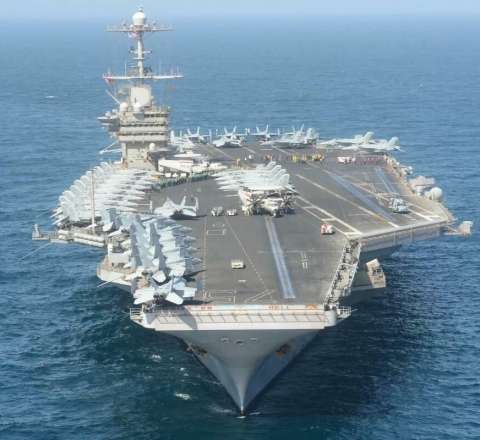 ABŞ-nin ən böyük aviadaşıyıcısı Krit adasına çatıb - VİDEO 