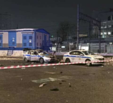 Moskva mərkəzində partlayış – Polis əməkdaşı həlak olub, ikisi yaralanıb – VİDEO 