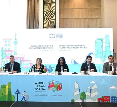 WUF13-ə hazırlıq prosesi üzrə media brifinq keçirildi 