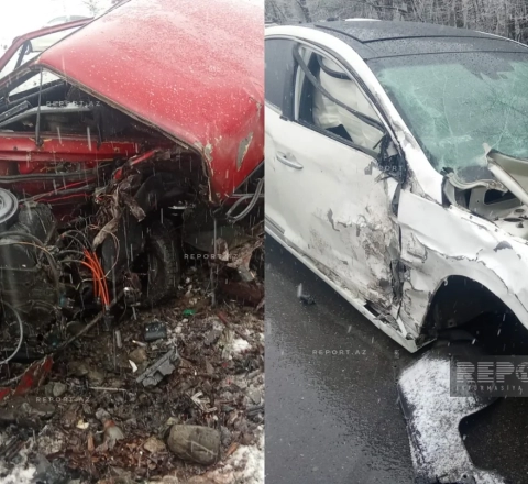 Dəhşətli qəza: Ölənlər və yaralananlar var 