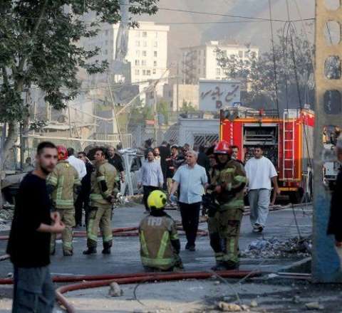 Partlayışdan sonra Tehrandan SON GÖRÜNTÜLƏR - VİDEO