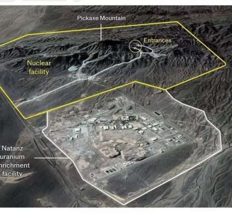 İranın nüvə obyektinə zərbə endirildi 