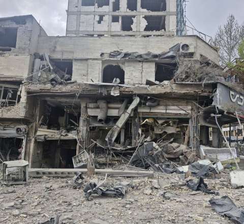 Zərbələrdən sonra Tehran... - FOTO