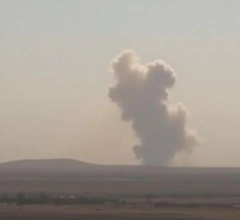 Təbrizdə hərbi hava bazası hücuma məruz qaldı - VİDEO 