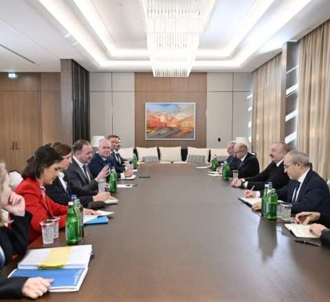 Prezident Dan Yorgenseni qəbul etdi 