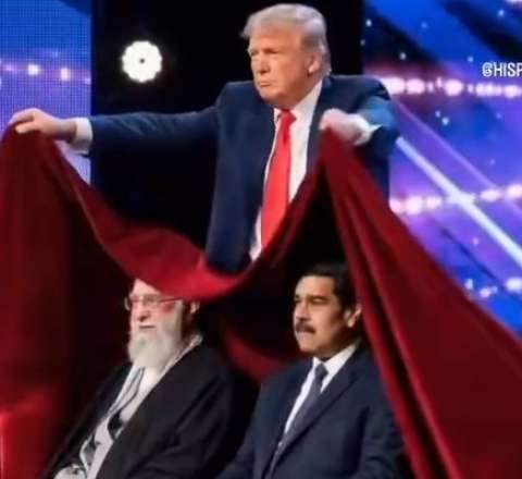 Tramp Xamenei və Maduronu “yox etdi” - Sosial şəbəkədə viral olan VİDEO