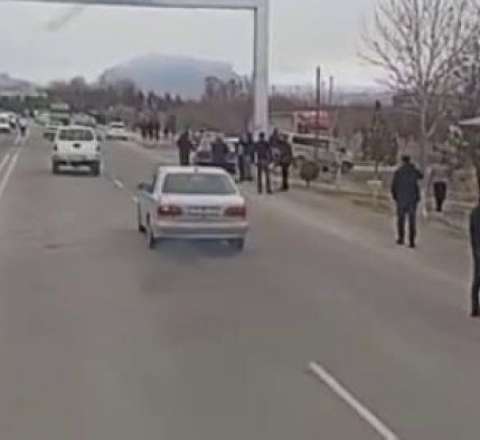 Molla rejiminin PUA hücumundan sonra Naxçıvan əhalisi küçələrə çıxdı - VİDEO