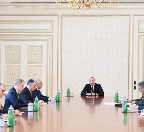 İlham Əliyevin İranın Azərbaycana dron hücumu ilə bağlı çıxışı dünya mediasının diqqətində - FOTO 