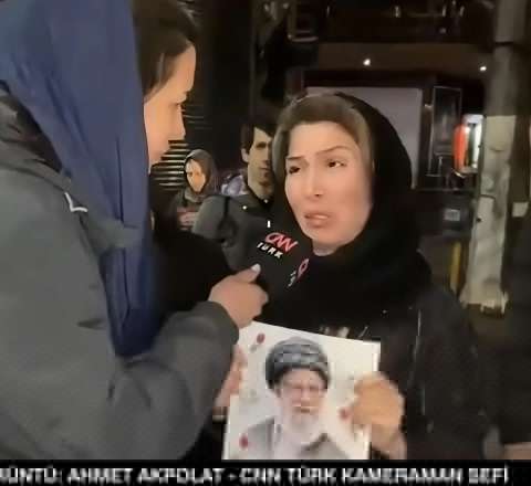 Fulya Öztürk Təbriz küçələrindən reportaj hazırladı - VİDEO