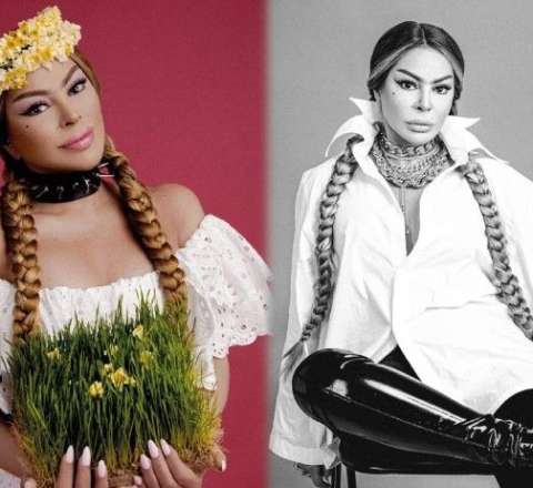 Aygün Kazımovanın çatmaqaşlı yaz obrazı gündəm oldu  - FOTOLAR