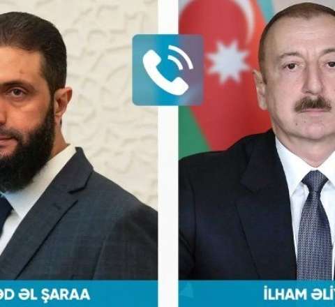Şara və Əliyev Yaxın Şərqi müzakirə etdi 