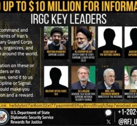 ABŞ İran lideri haqqında məlumata görə 10 milyon dollar mükafat elan etdi 