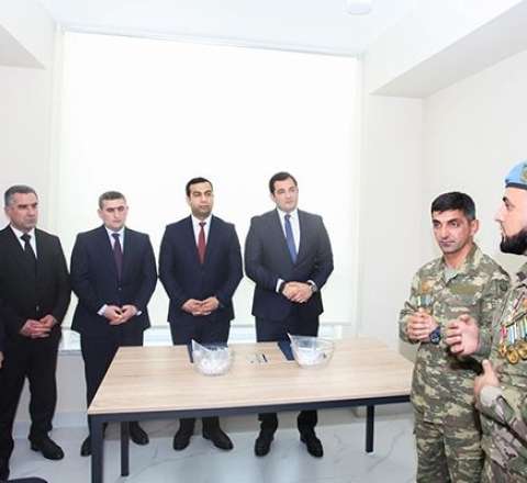 Tərtərdə şəhid ailələri və əlilliyi olan şəxslərə mənzil verildi  - FOTO