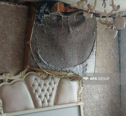 Gəncədə evdə partlayış - Yaralı var