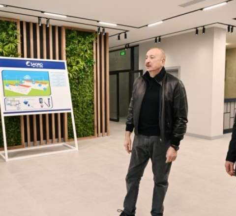 İlham Əliyev "Şirvan Aqro" heyvandarlıq kompleksinin açılışında –  FOTO