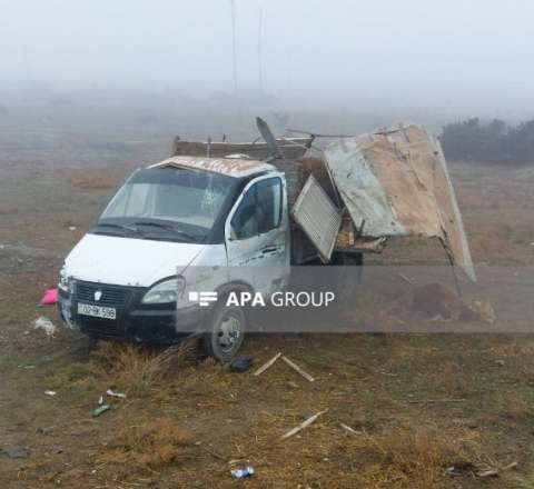 Yük və minik avtomobilləri toqquşdu – Xəsarət alan var 