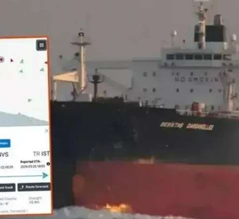 Türkiyəyə məxsus neft tankerinə  DRON HÜCUMU