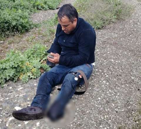 Ağdamda minaya düşən Ceyhunun FOTOSU