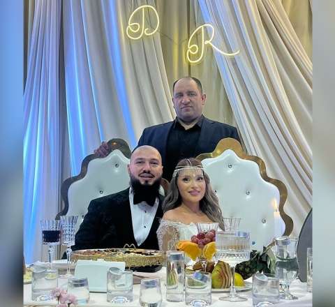 Məşhur cüdoçu oğluna toy etdi 