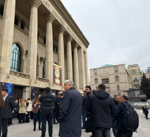 Rasim Balayevlə vida mərasimi keçirilir 