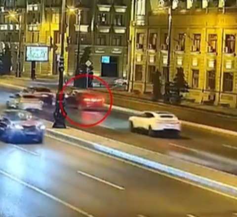 Bakıda qəza oldu  - VİDEO