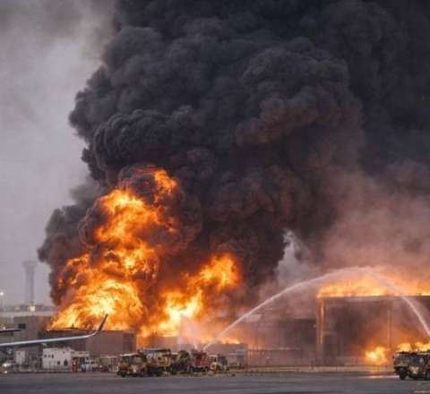 İran eyni anda 4 ölkəni vurdu - VİDEO