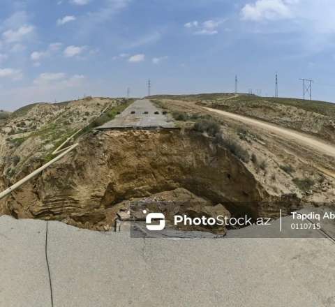 Bakının blokada şəraitində qalan qəsəbəsi... - VİDEO  