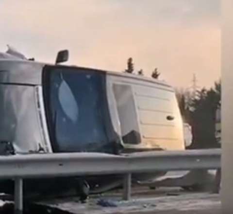 Qadın sürücü “Range Rover”i aşırdı  - VİDEO