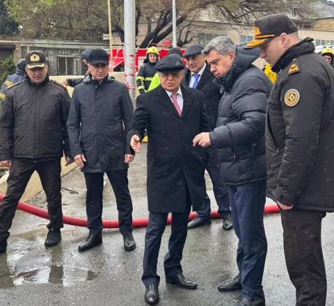 Nazir Keşləyə getdi - Aidiyyəti üzrə tapşırıqlar verdi - VİDEO