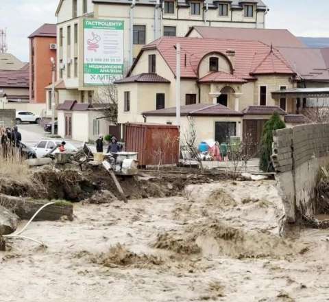 Dağıstanda daşqın fəlakəti: 6 nəfər öldü, 200-dən çox insan... 