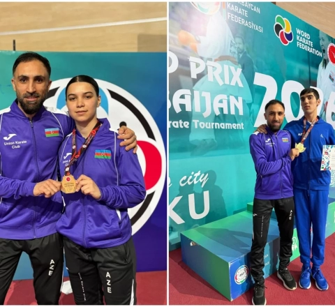 Ercan Aslan və Gülay Orucova beynəlxalq turnirin qalibi olublar 