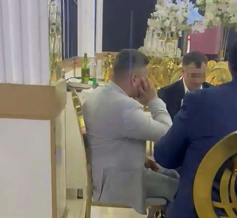 Şadlıq evinin tavanı deşildi –  Qonaqlar suya qərq oldu - VİDEO