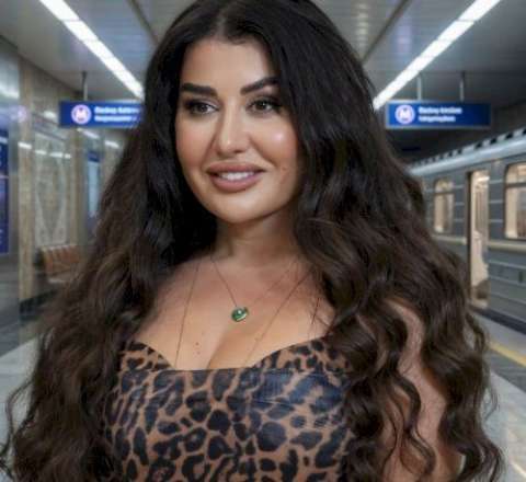 48 yaşlı Fatimə metro qatarında rəqs etdi  - VİDEO