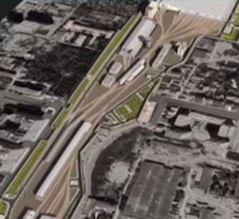 Bakıda metro xəttinin altından avtomobil yolu keçəcək - VİDEO