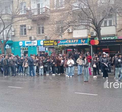 Metro nasazlığı Bakıda sıxlıq yaratdı  - FOTO
