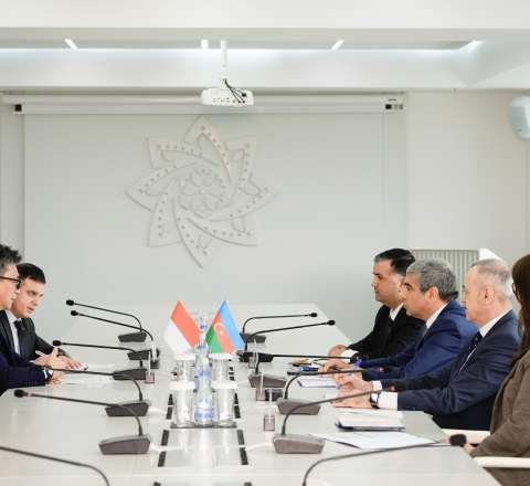 Nazirlikdə İndoneziyanın ölkəmizdəki səfiri ilə görüş oldu 