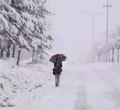 Bu ərazilərə qar yağıb -  Faktiki hava