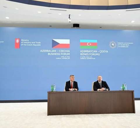Qəbələdə Azərbaycan-Çexiya biznes-forumu keçirildi 
