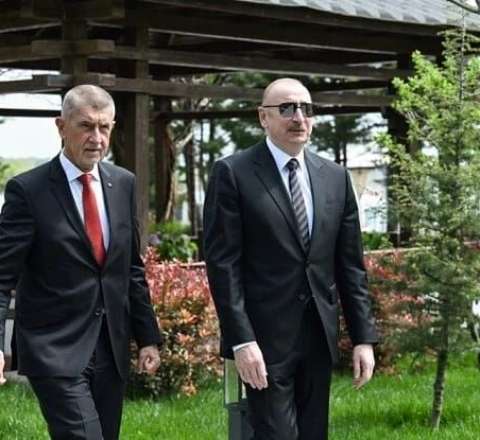 Prezident Babişin səfəri ilə bağlı video paylaşdı 