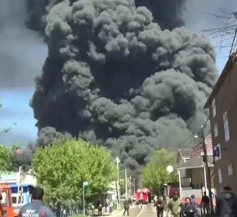 Ukrayna “Rosneft”i son 1 ayda üçüncü dəfə vurdu - VİDEO