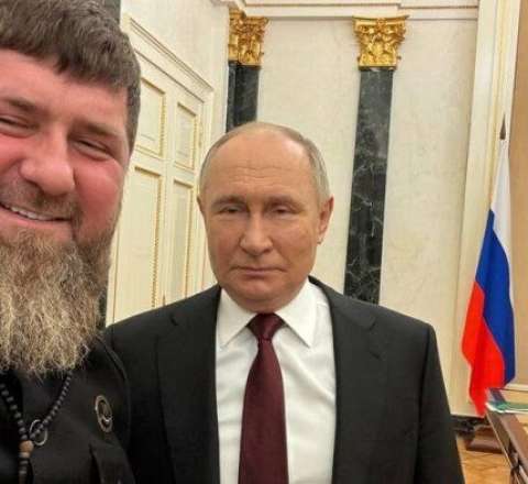 Putin Kremldə Kadırovla görüşdü - Çeçenlərə səsləndi 