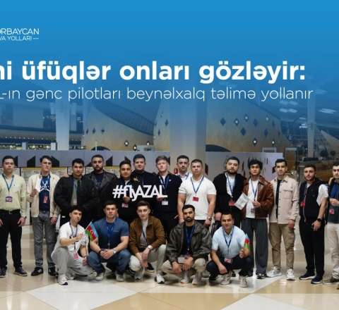 AZAL onları təlimdə iştirak üçün  Avropaya yolladı - VİDEO