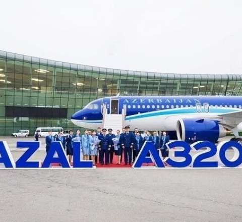 AZAL-ın donanmasına daha bir “Airbus A320neo” əlavə olundu - VİDEO