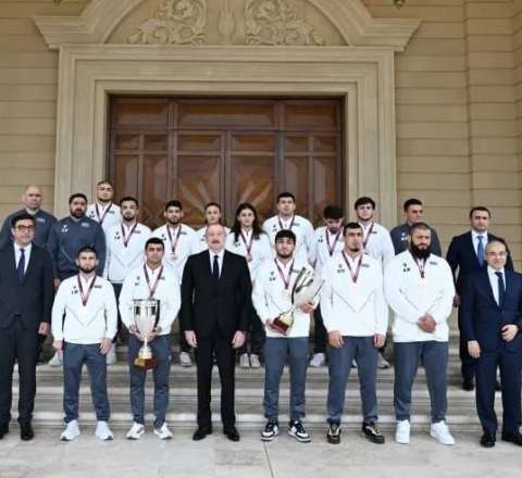Azərbaycan güləşçiləri bir daha sübut etdilər ki... - Prezident 