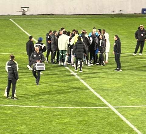 “Qarabağ”ın futbolçuları oyun zamanı dalaşdılar -  VİDEO