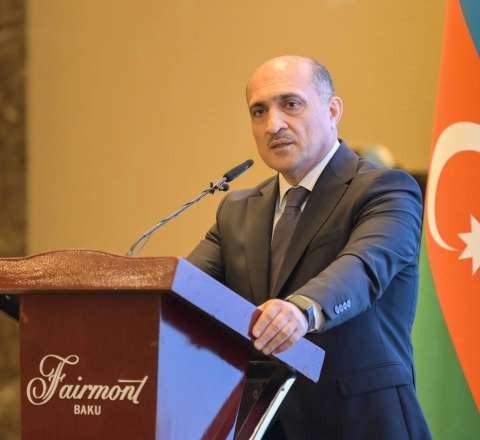 Nazir müavini İdris İsayev beynəlxalq konfransın açılışında çıxış etdi - FOTO