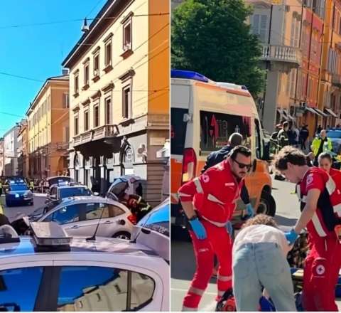 İtaliyada avtomobil izdihamın üzərinə sürülüb: Yaralananlar var 