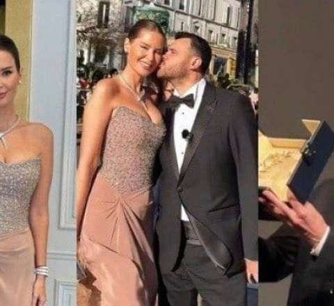 Emin Ağalarov xanımı ilə Kann festivalında – VİDEO 